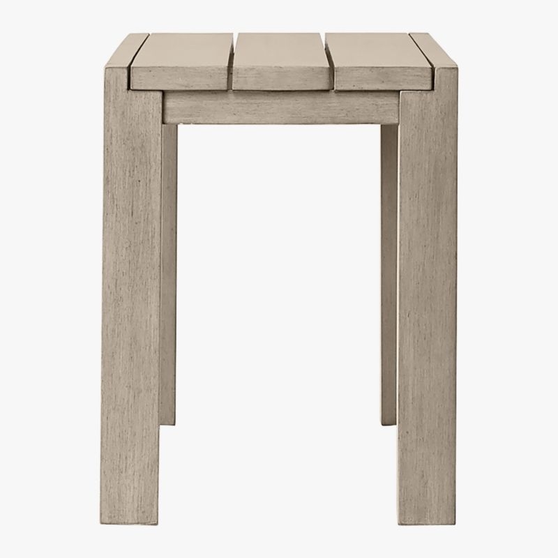 Matera Grey Outdoor Dining Bench - Image 3