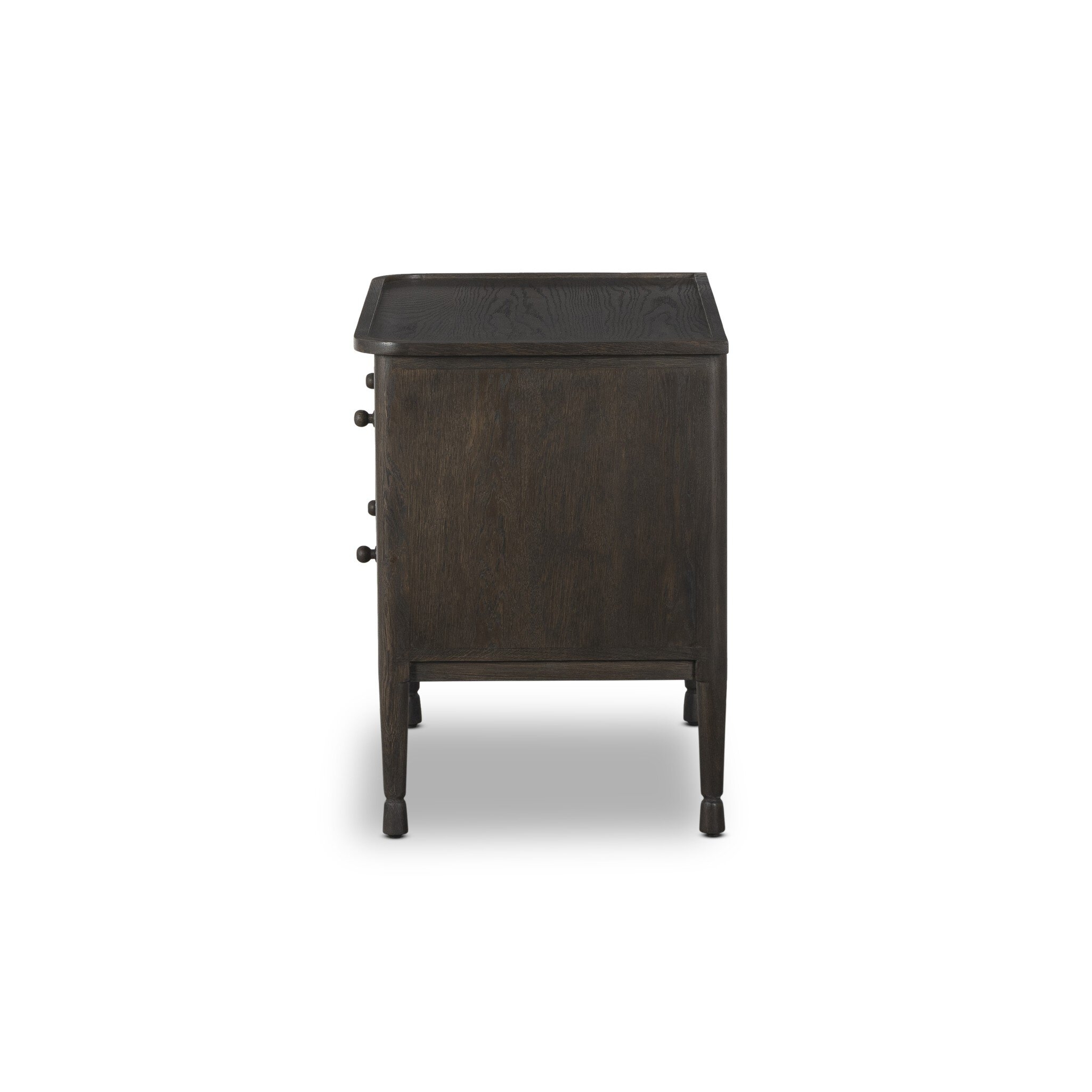 Franny Nightstand - Espresso Oak Veneer by Amber Lewis x Four Hands - Image 2