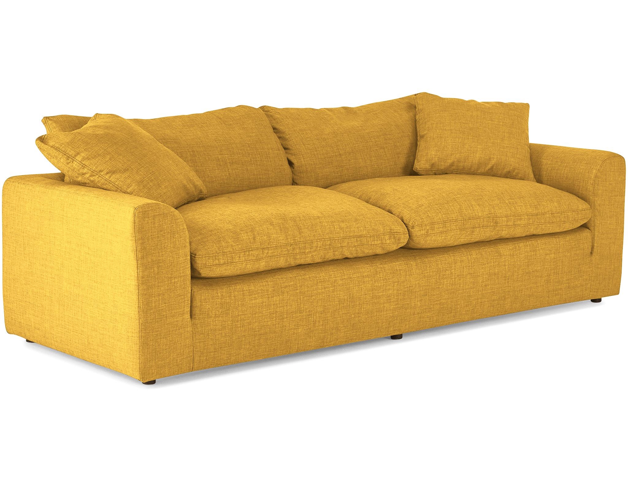 Yellow Bryant Mid Century Modern Sofa - Bentley Daisey - Image 1