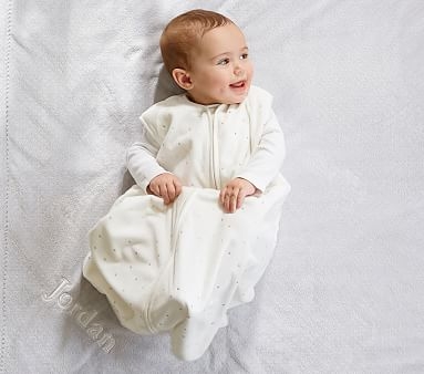 Chamois Baby Blanket, 47x47 in, Grey - Image 1
