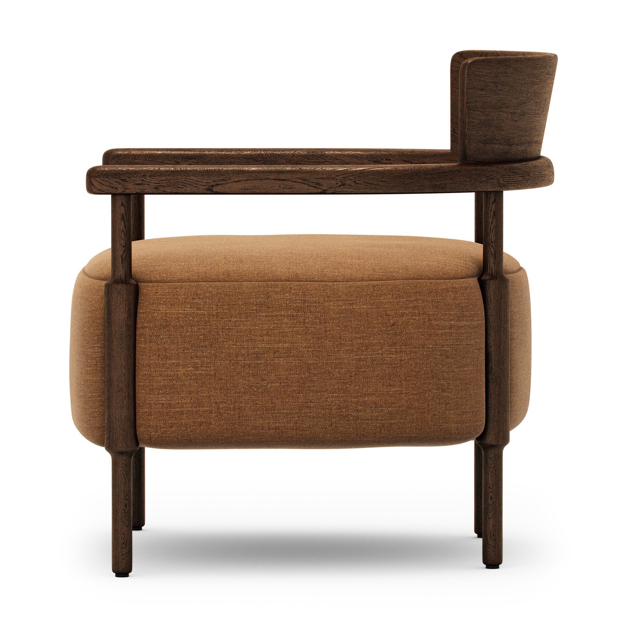 Bennett Chair - Laughlin Ochre by Amber Lewis x Four Hands - Image 2