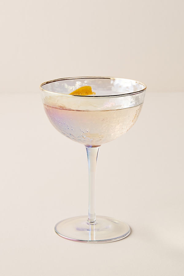 Lustered Coupe Glass - Image 0