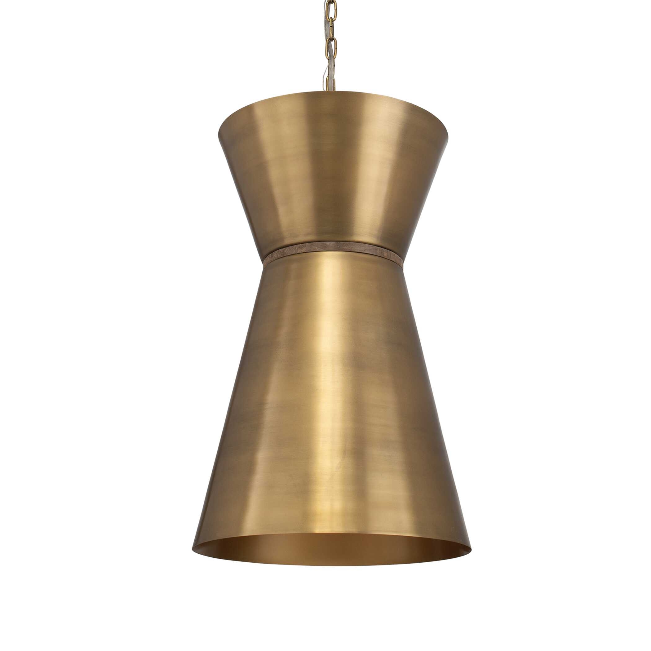 Crocker Brass 1 Light Mini Pendant - Image 0