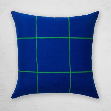 Bole Road Textiles Pillow, Argo, Cobalt - Image 2