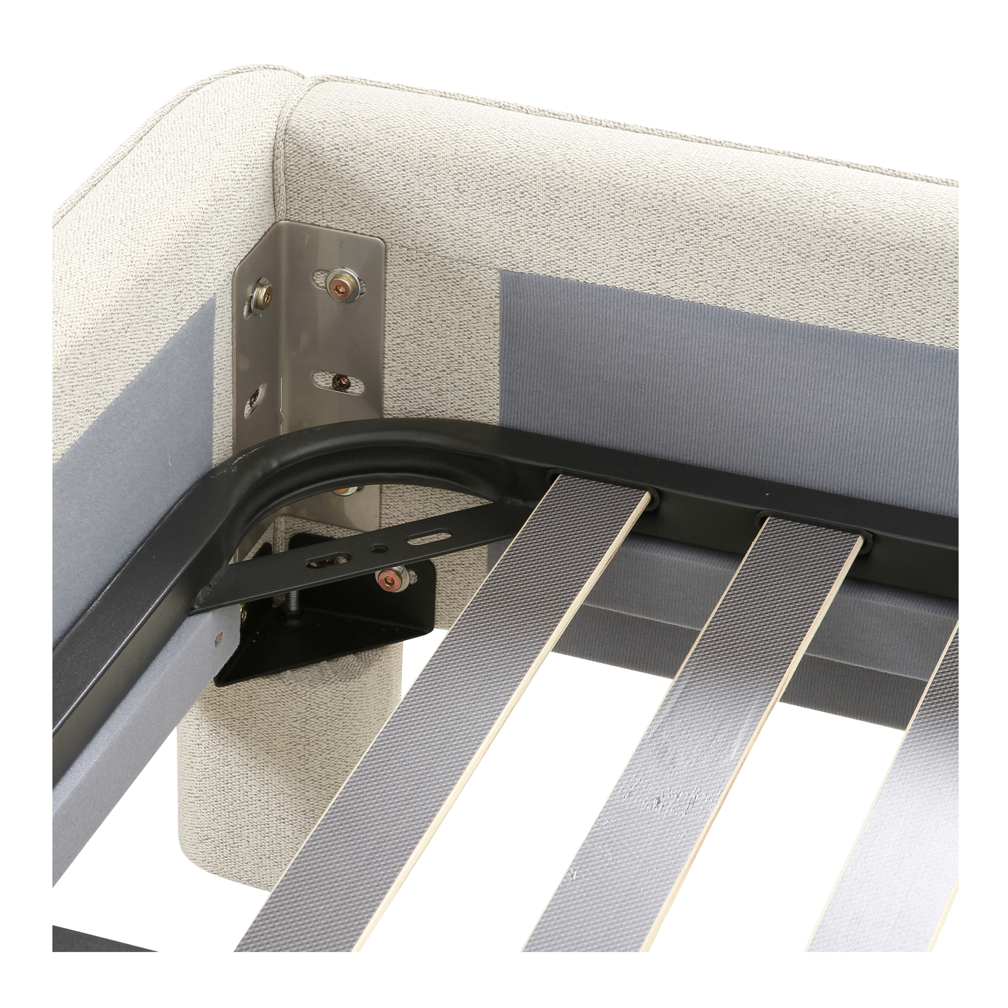 Ichigo King Bed Light Grey - Image 5