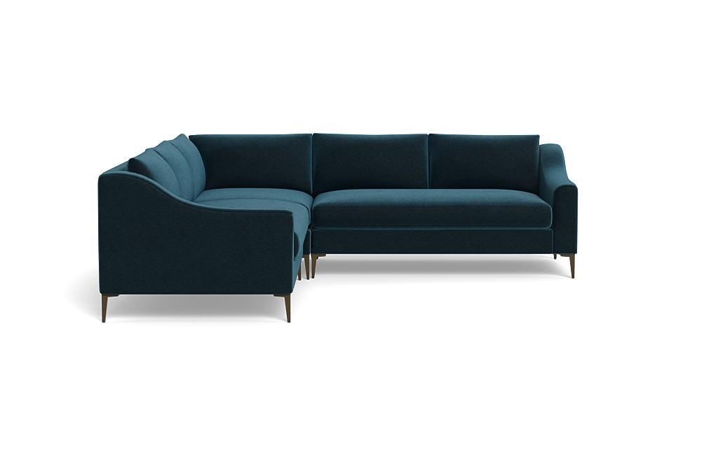 Saylor Slope Arm Corner 4-Seat Sectional Sofa - Image 0