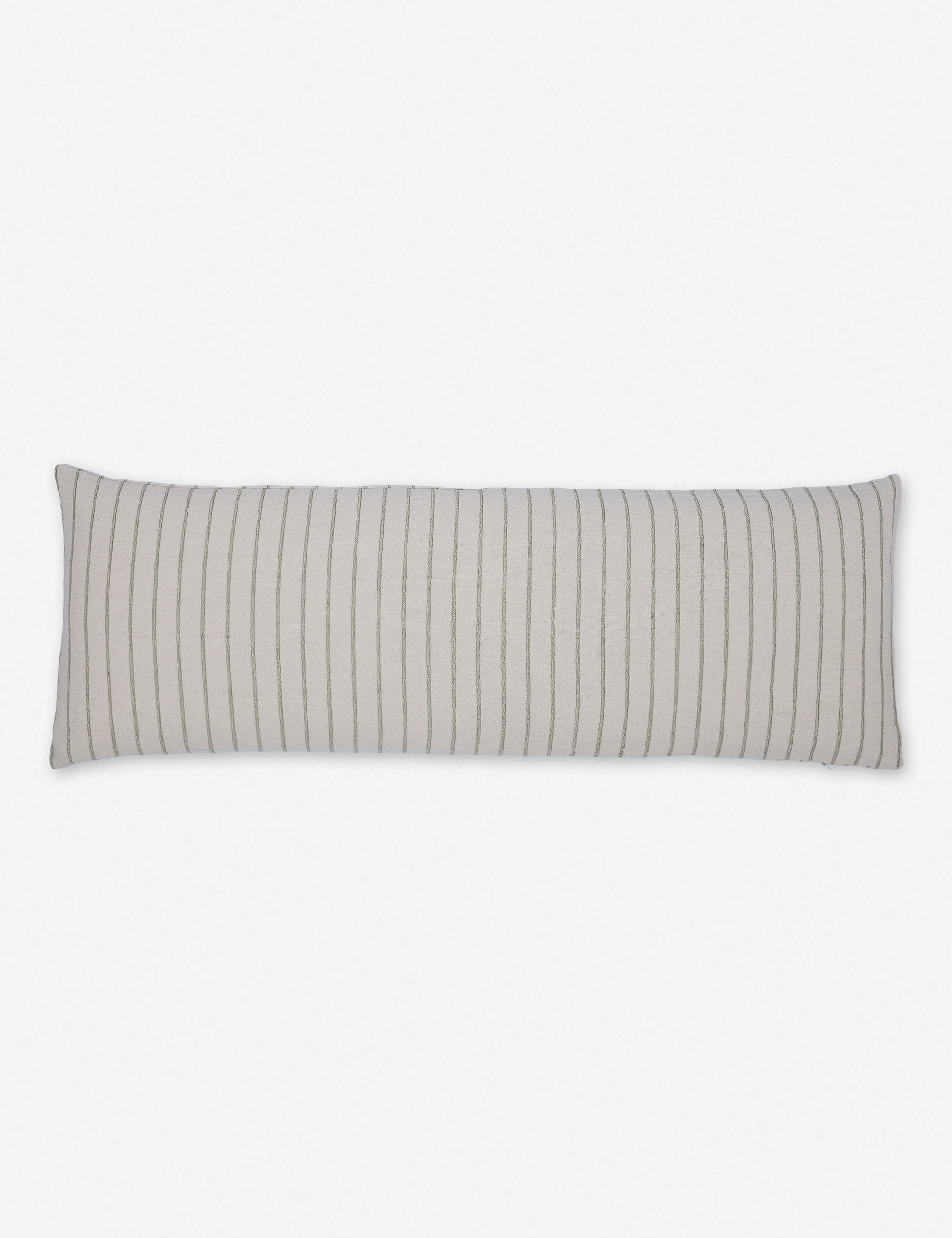 Ojai Long Lumbar Pillow, Moss, 16" x 24" - Image 0