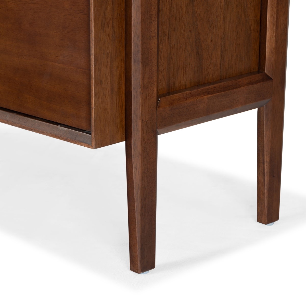 Pasquali Wood Cabinet Bookshelf - Walnut - Image 4