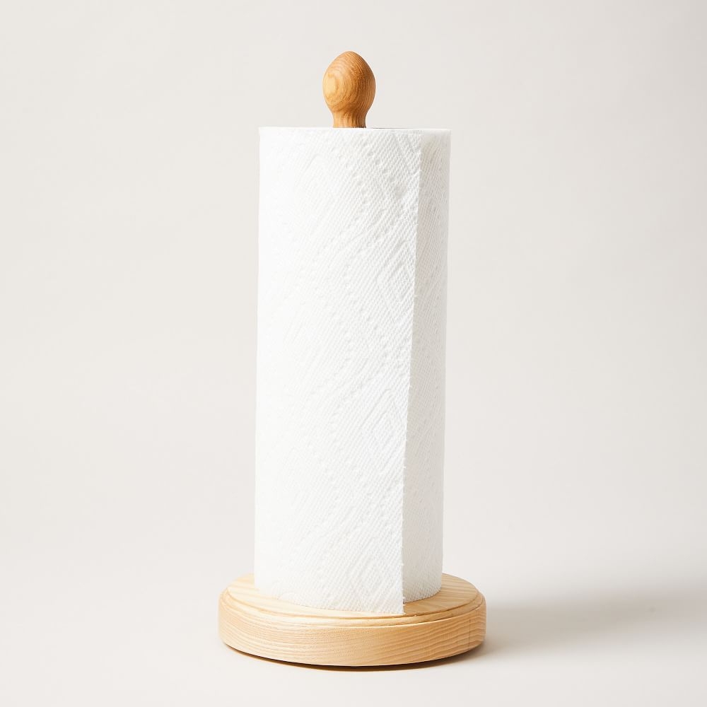 Essex Paper Towel Holder, Crafted from New England, Natural - Image 0
