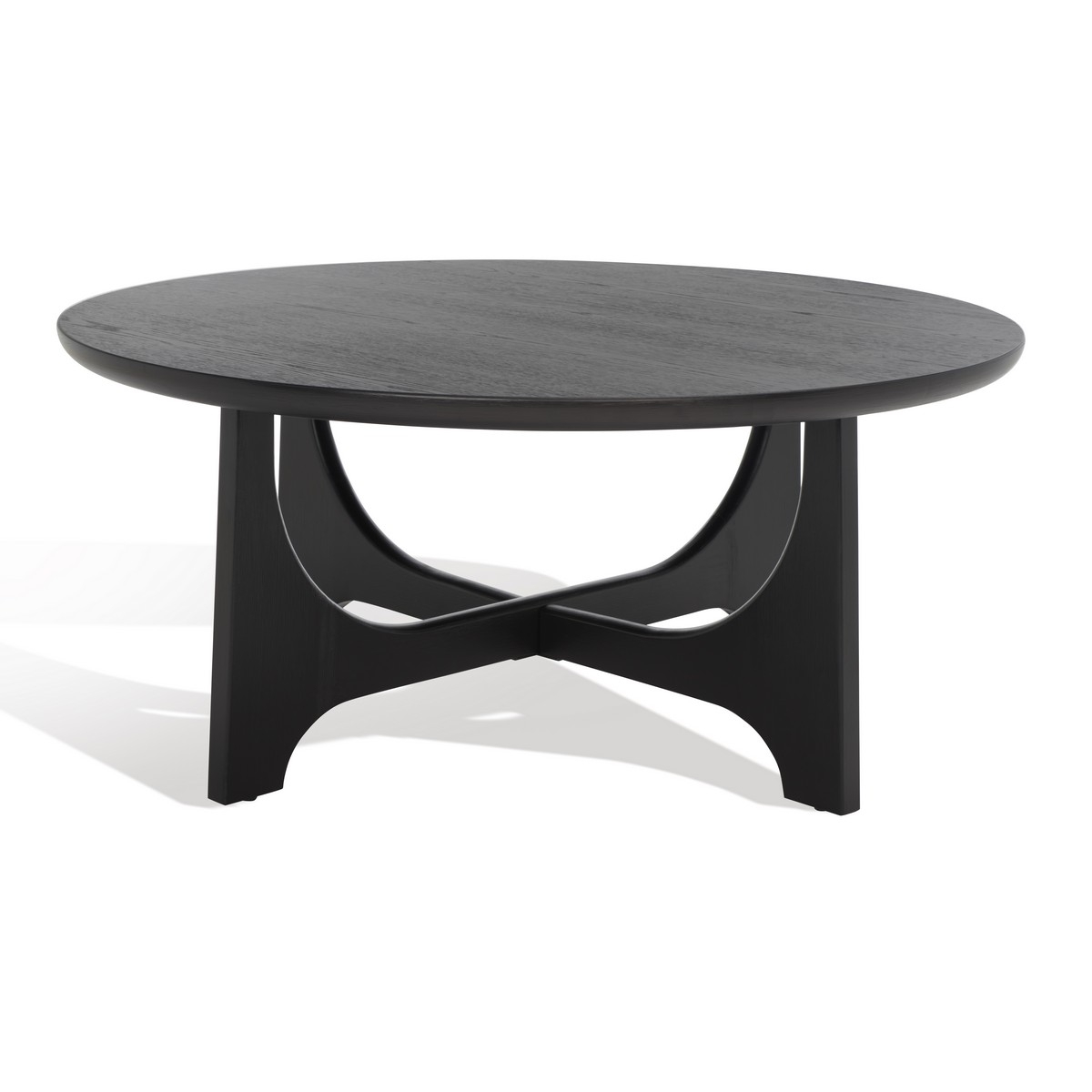 Sasha Wood Coffee Table - Black - Image 0