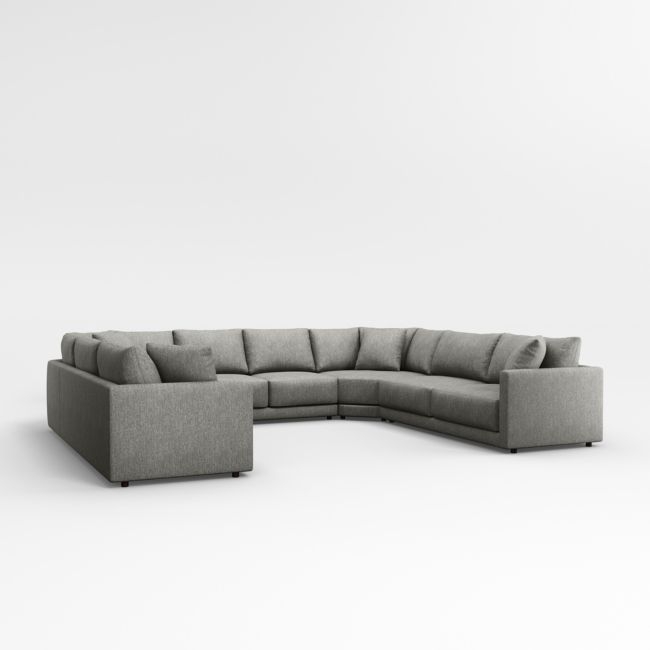 Gather Deep 5-Piece U-Shaped Wedge Sectional Sofa - Image 0