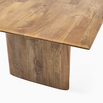 Extra Wide Anton Dining Table, Burnt Wax - Image 2