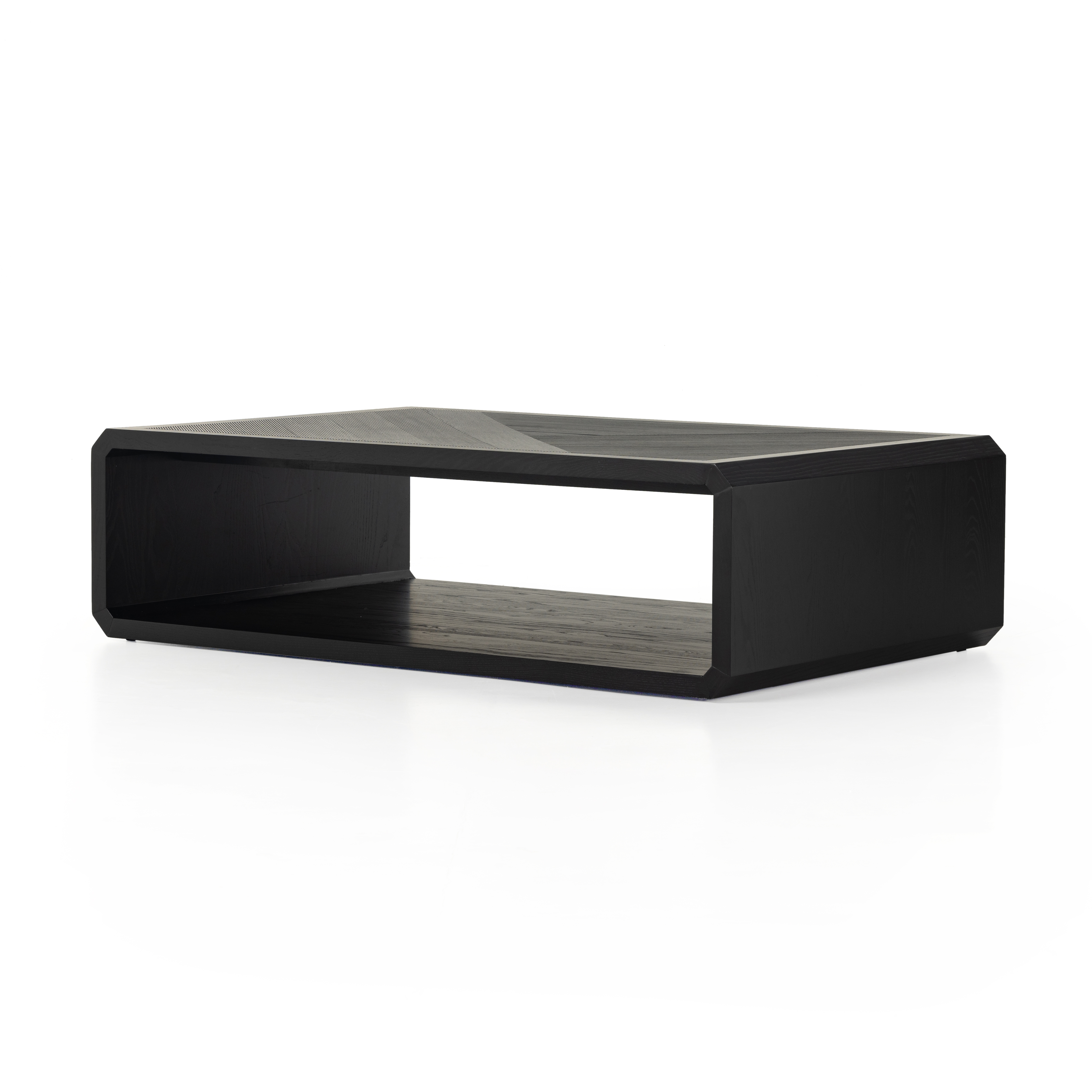 Caspian Coffee Table - Black Ash - Image 1