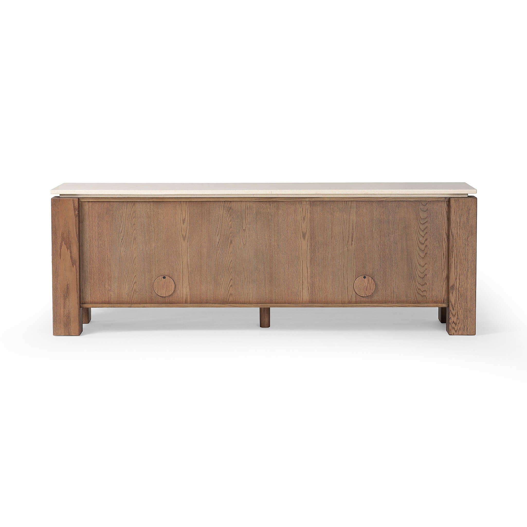 Gibbs Media Console - Tan Oak Veneer - Image 5