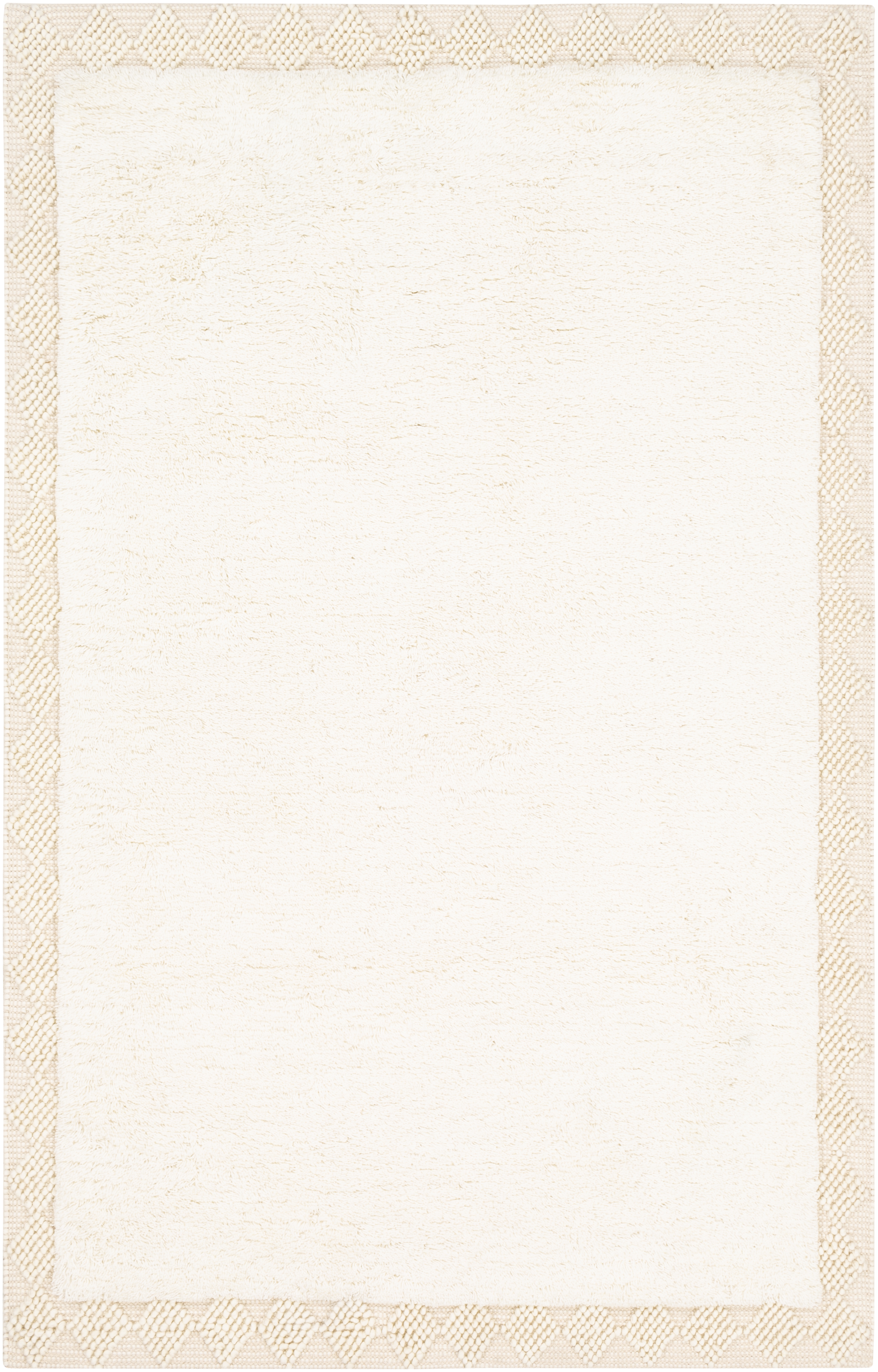 Copenhagen White Indoor 2' x 3' Handmade Rug - Image 0