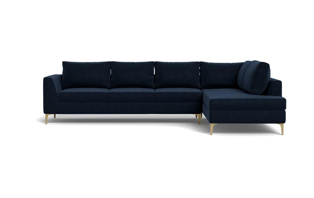 Asher 4-Seat Sectional with Right Bumper - Image 0