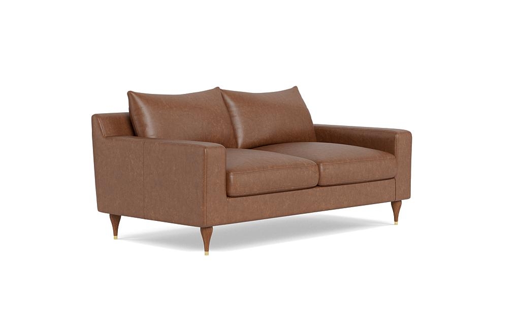 Sloan Leather Loveseat - Image 1