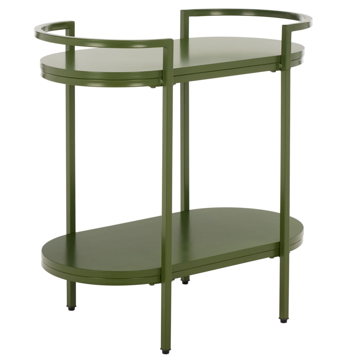 Inessa 2 Tier Bar Cart - Green - Image 4