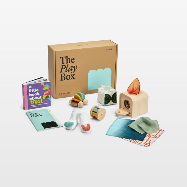Lalo The Play Box Montessori Inspired Baby Developmental Toys for 5-6 Months - Image 0
