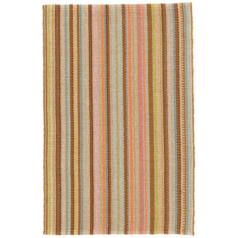 Dash and Albert Rugs Hand Woven Cotton Area Rug Rug Size: Rectangle 4' x 6' - Image 0