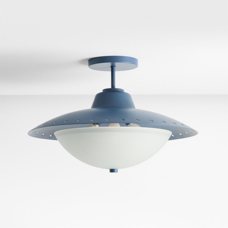 Astro Star Kids Semi-Flush Mount Ceiling Light - Image 2