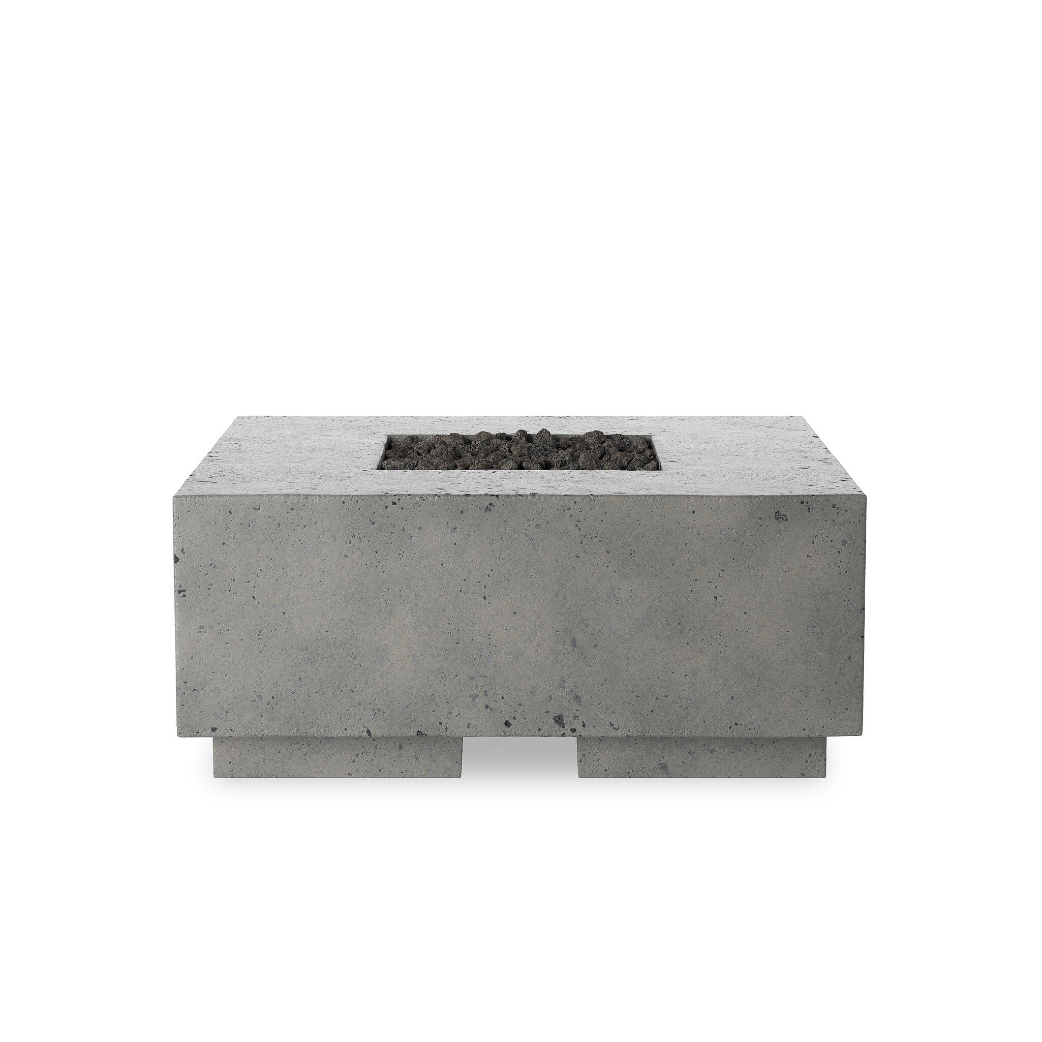 Donovan Outdoor Fire Table - Pewter Concrete - Image 3