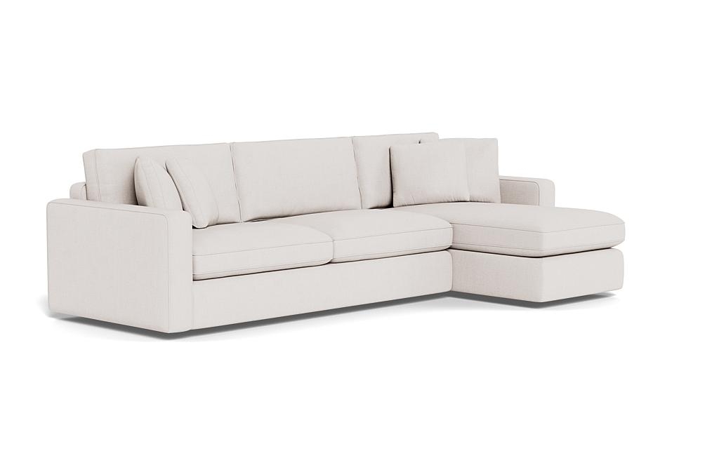 James 3-Seat Right Chaise Sectional with Storage - Image 1