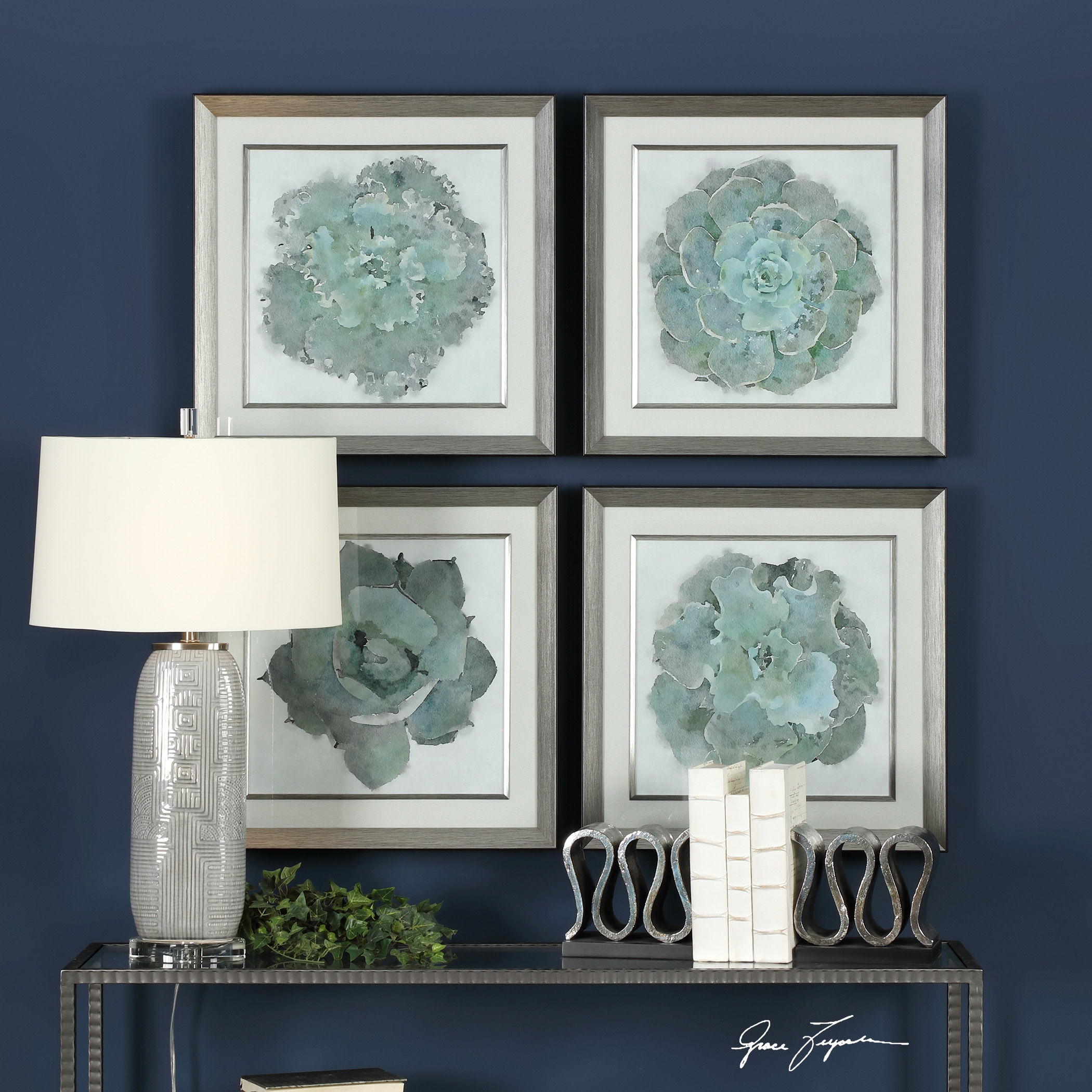 Natural Beauties Botanical Prints S/4 - Image 2