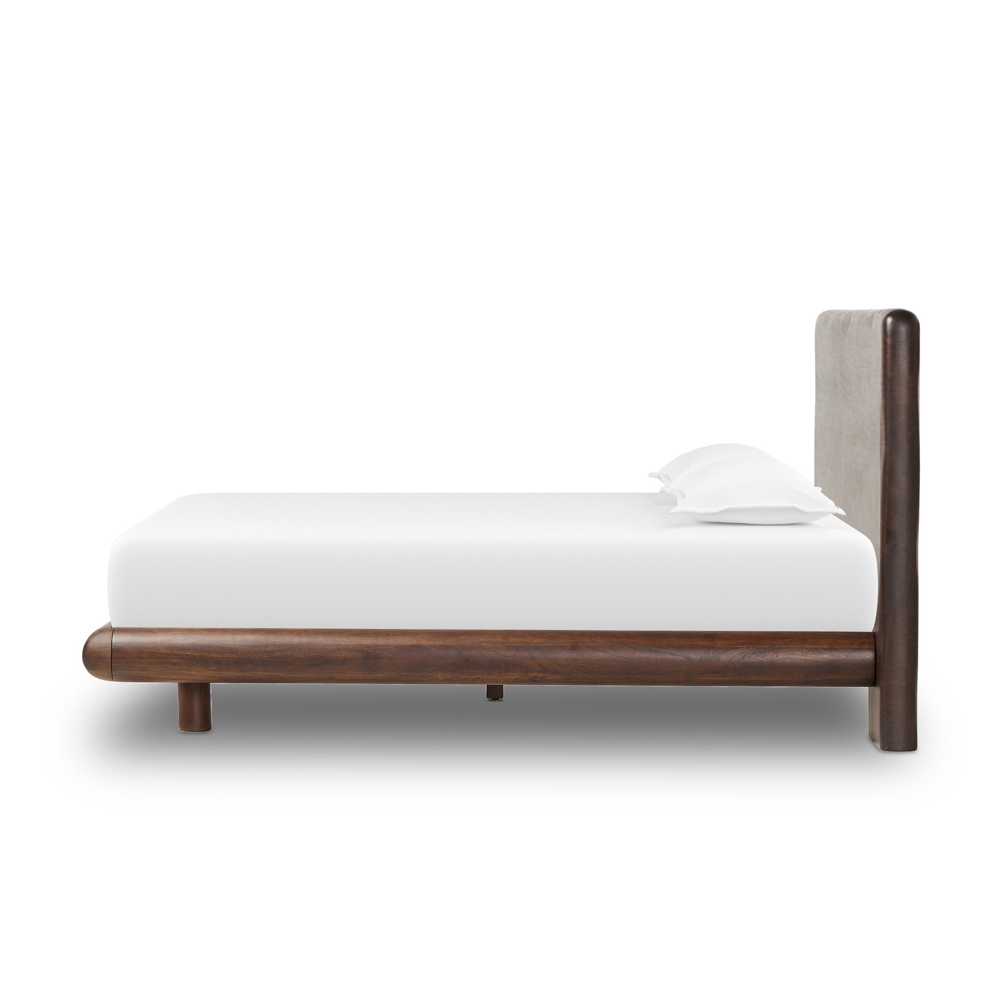 Nigel Bed - Rustic Brown Acacia - Image 2