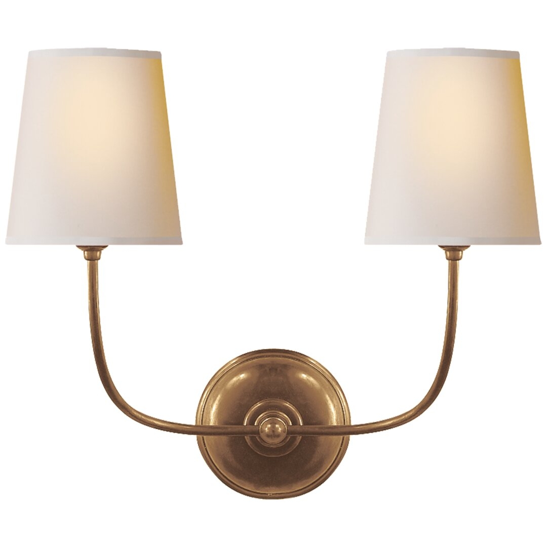"Visual Comfort Vendome Double Sconce by Thomas O'Brien" - Image 0
