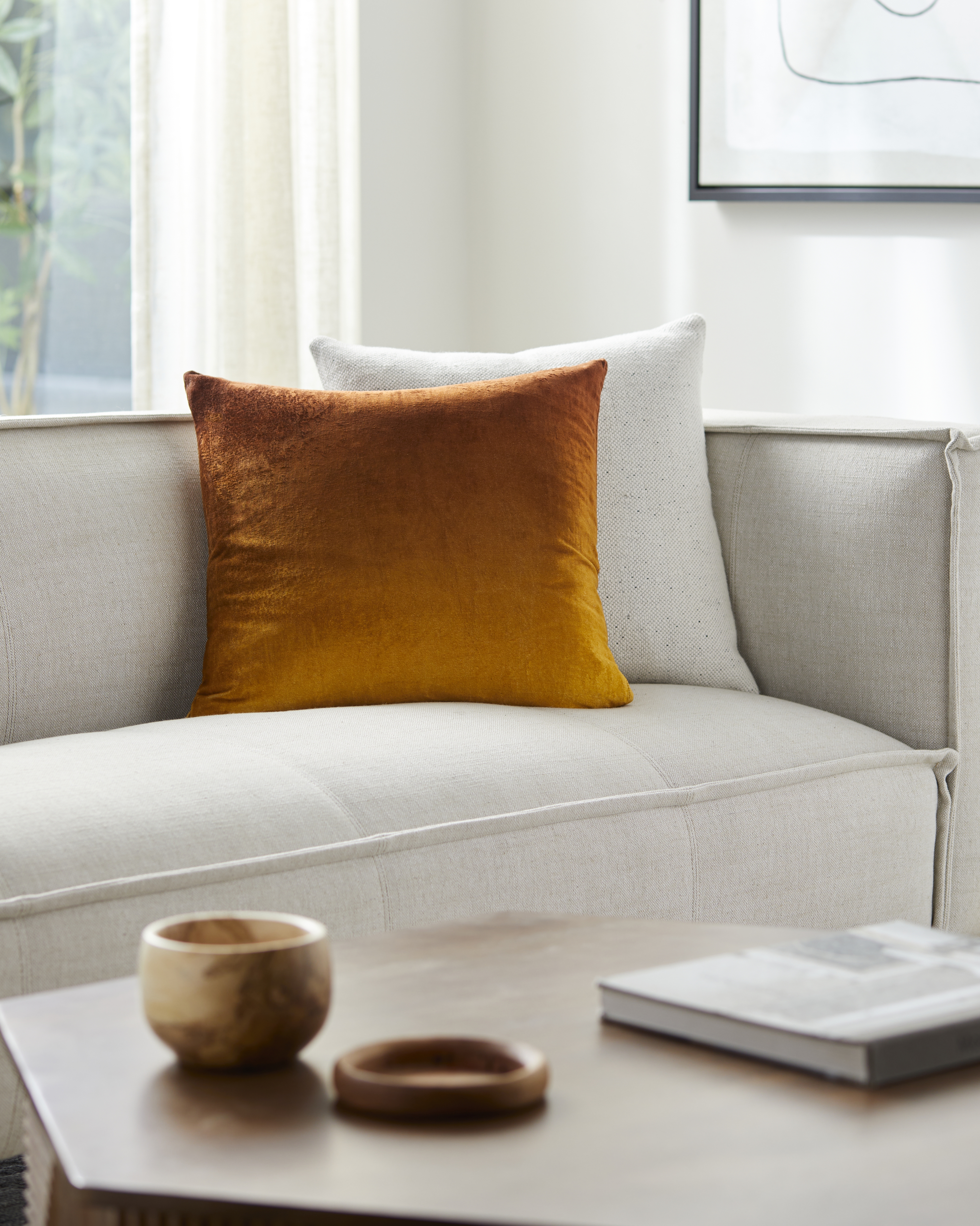 Theodosia TOD-003 20"L x 20"W Pillow Cover - Image 1