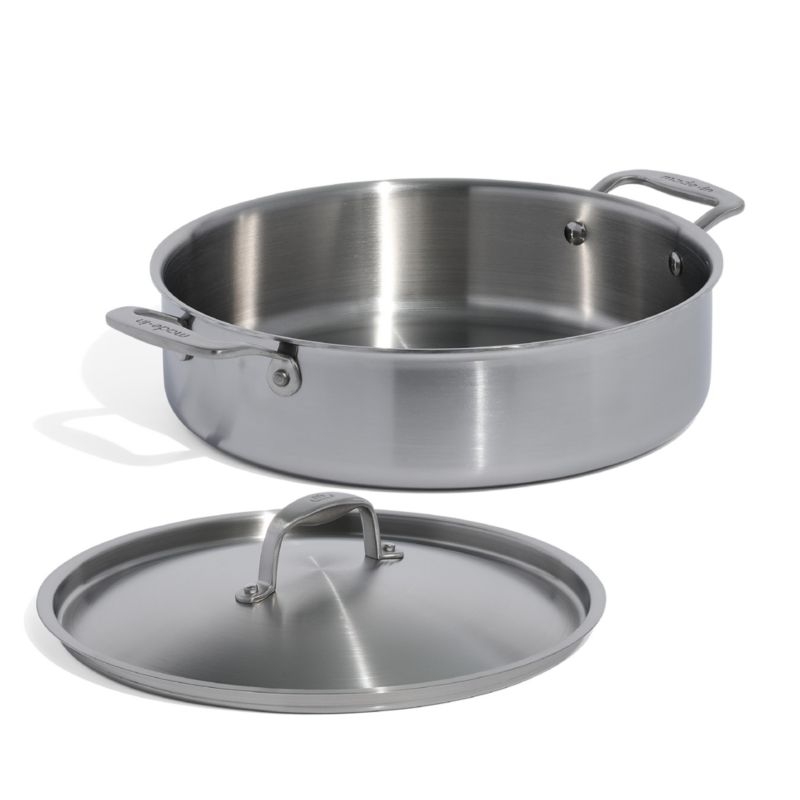 Made In Stainless Clad 6-Qt. Rondeau with Stainless Steel Hardware - Image 3