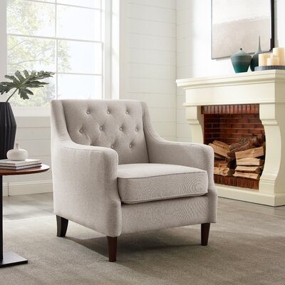Modern Fabric Arm Chair - Image 1