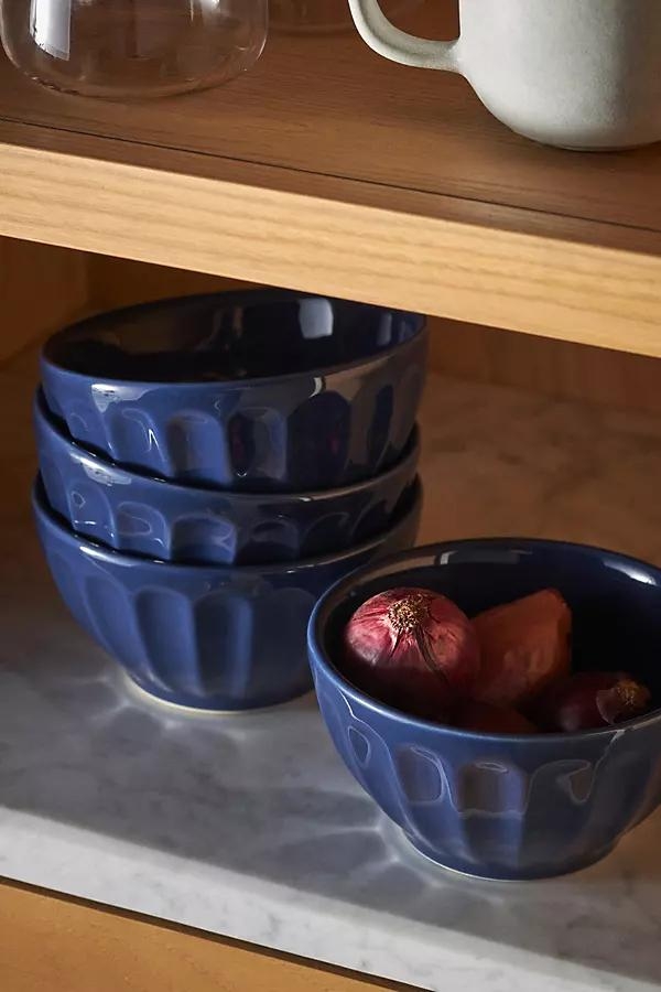 The Latte Stoneware Cereal Bowls, Set of 4: Amelie Edition - Image 0