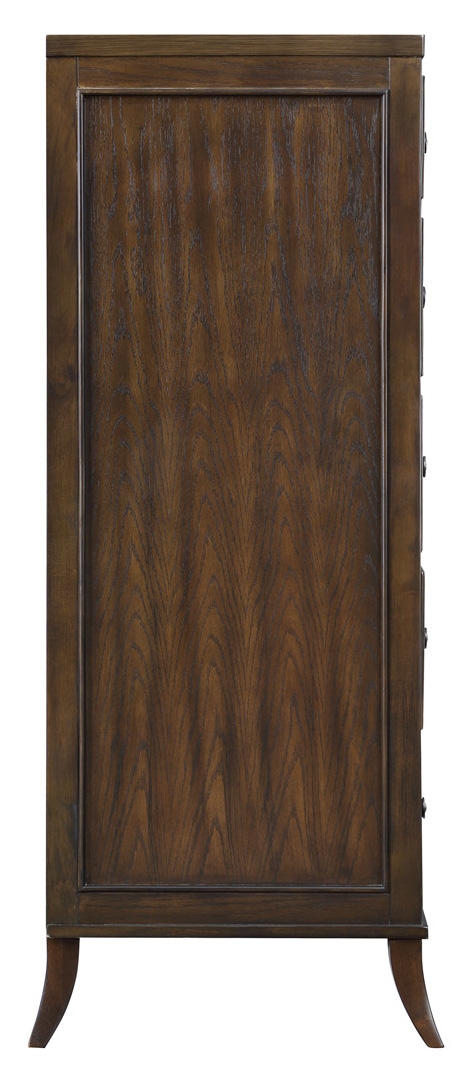 Tobias 6 Drawer Tall Dresser - Dark Walnut - Arlo Home - Image 2