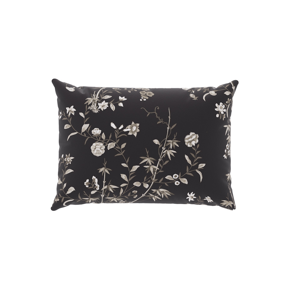 Outdoor Lumbar Pillow | Black Bamboo Garden - Image 0