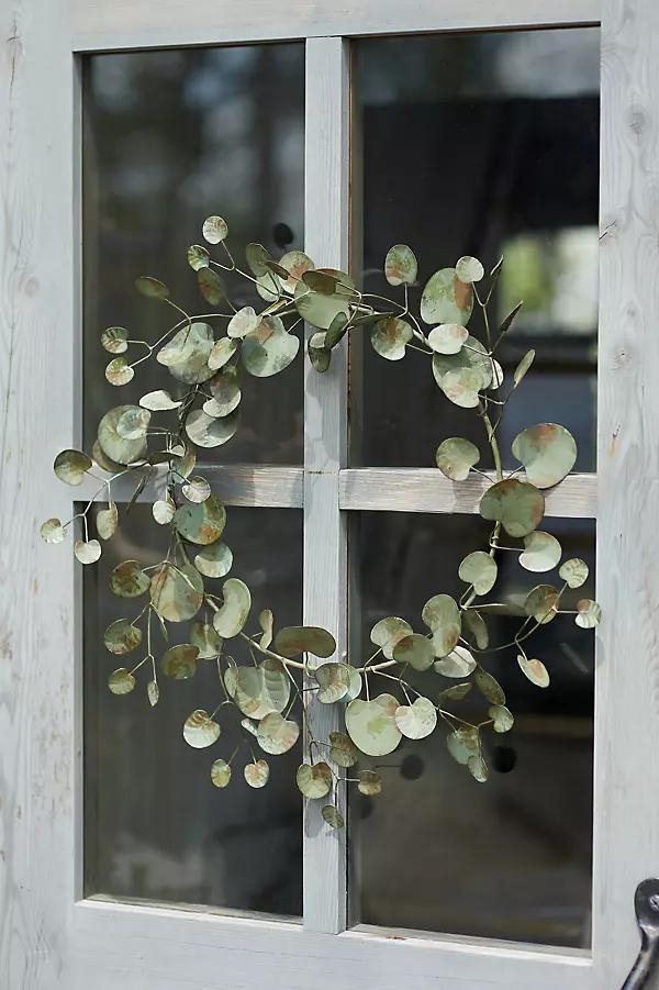 Iron Eucalyptus Wreath - Image 0
