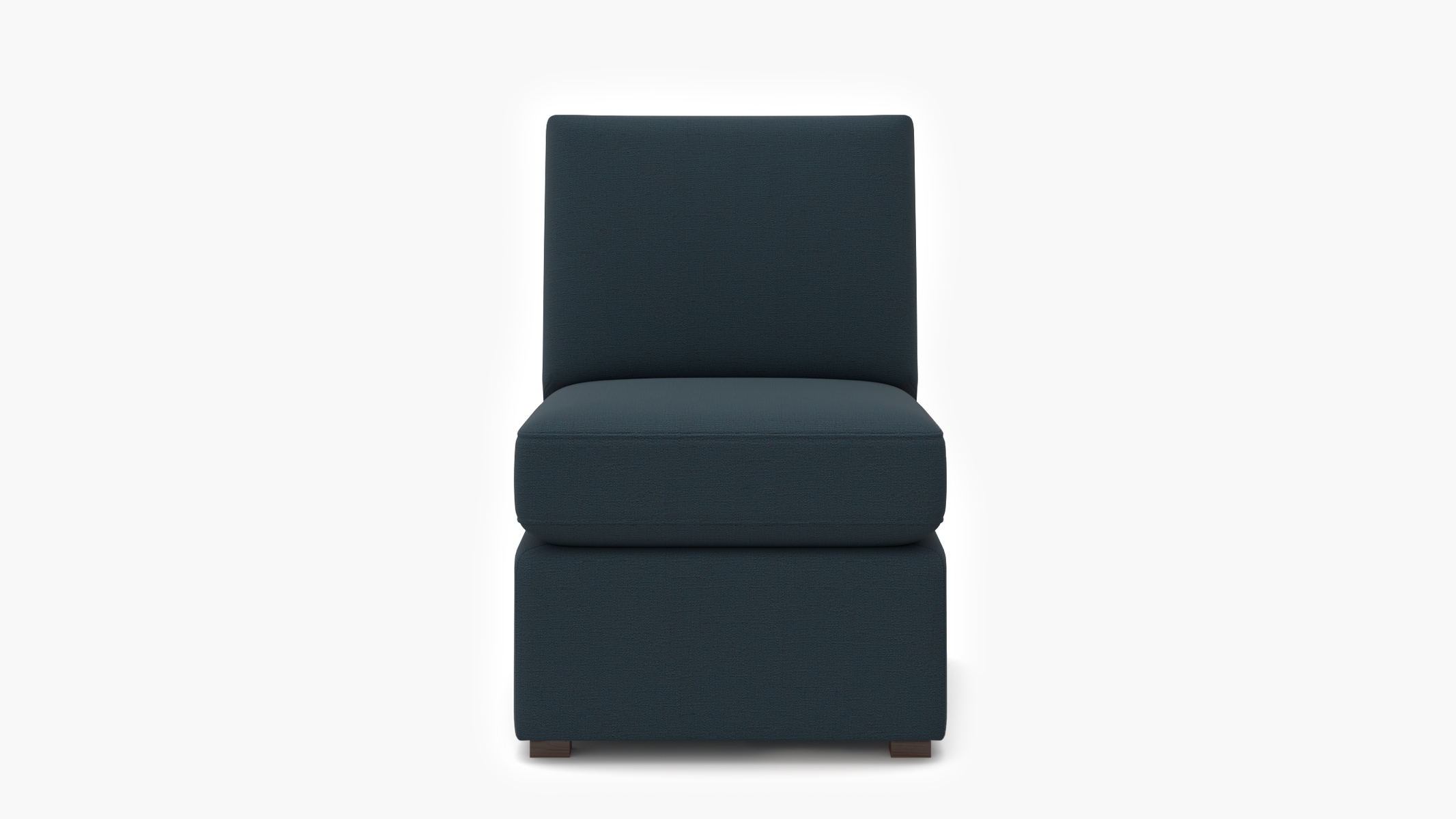 Classic Slipper Chair, Navy Everyday Linen - Image 0