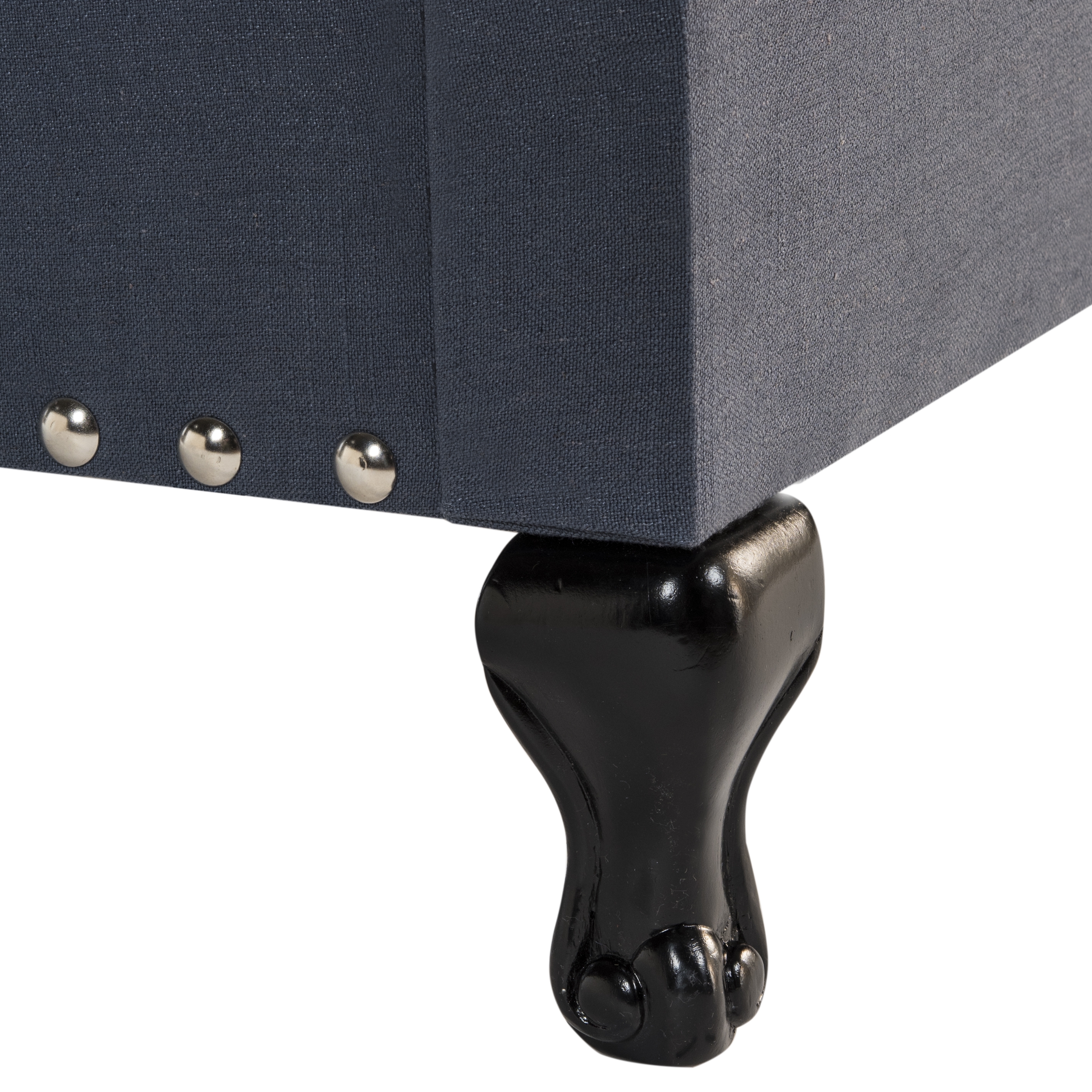 Hathaway Bed - Navy - Twin - Safavieh - Image 3
