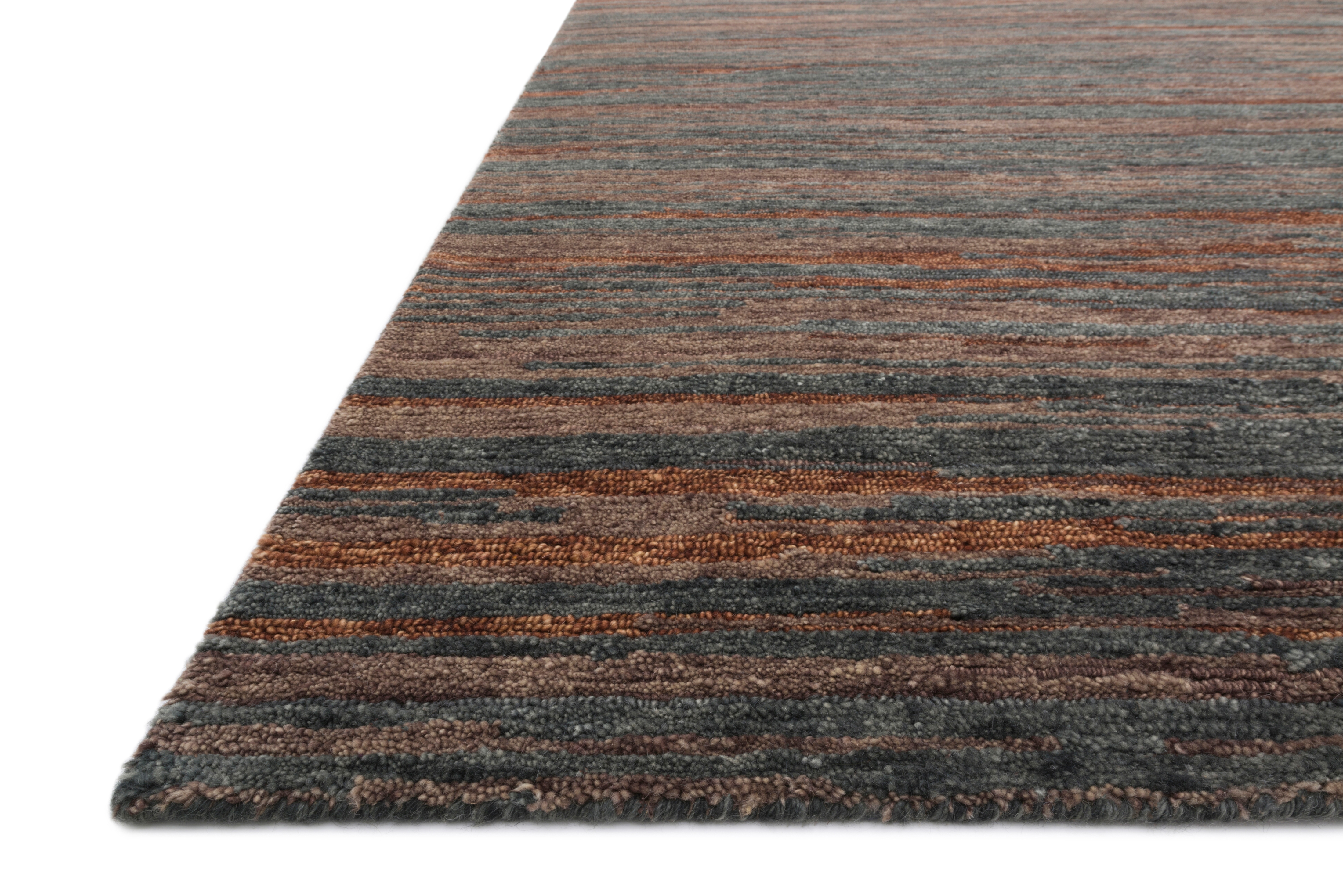 Loloi Halcyon Rust / Lagoon 8'-6" x 11'-6" - Image 1