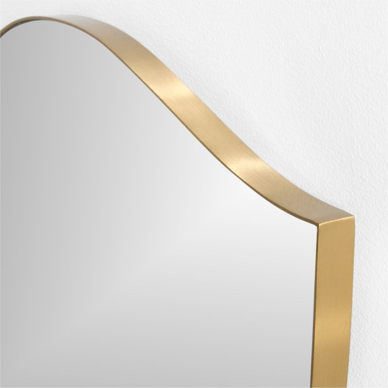 Bristol Shield Shape Metal Kids Wall Mirror - Image 2