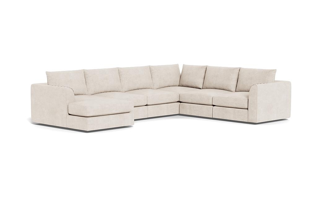 Beckham Modular 5-Seat Corner Left Chaise Sectional - Image 1