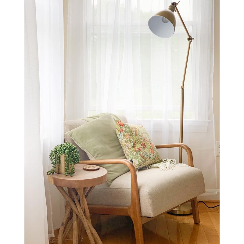 Ronaldo 27.5'' Wide Armchair, Taupe - Image 9