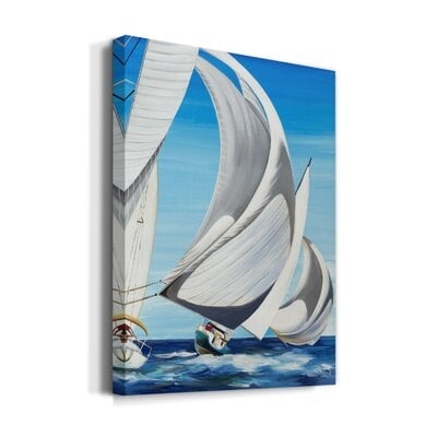 On The Open Seas - Wrapped Canvas Print - Image 0