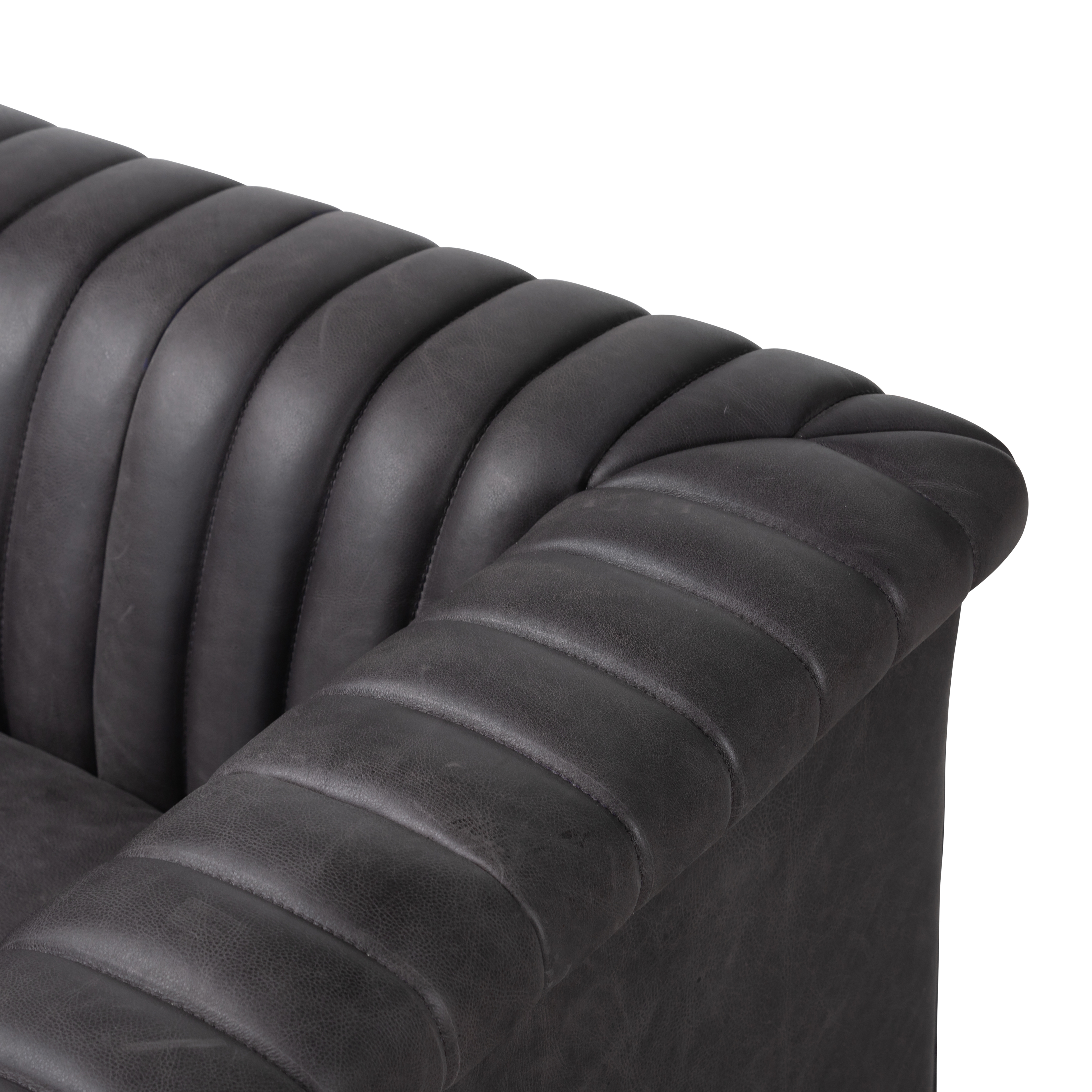 Watson Swivel Chair - Palermo Black - Image 7