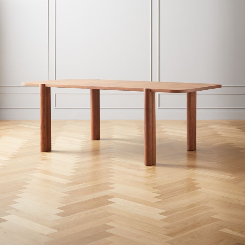 Camille Acacia Wood Dining Table - Image 1
