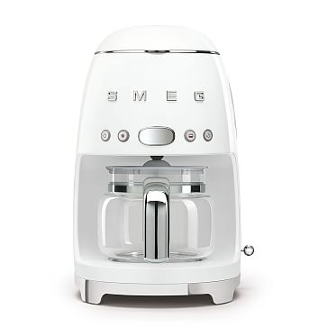 Smeg Drip Filter Coffee Machine, White - Image 1
