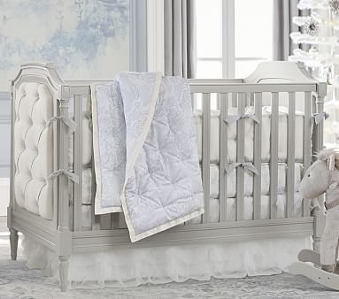Blythe Crib &amp; Lullaby Supreme Mattress Set, French White, Flat Rate - Image 5