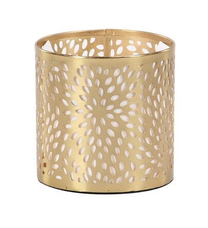 Renshaw Modern Perforated Design Round Pencil Cup - Image 0