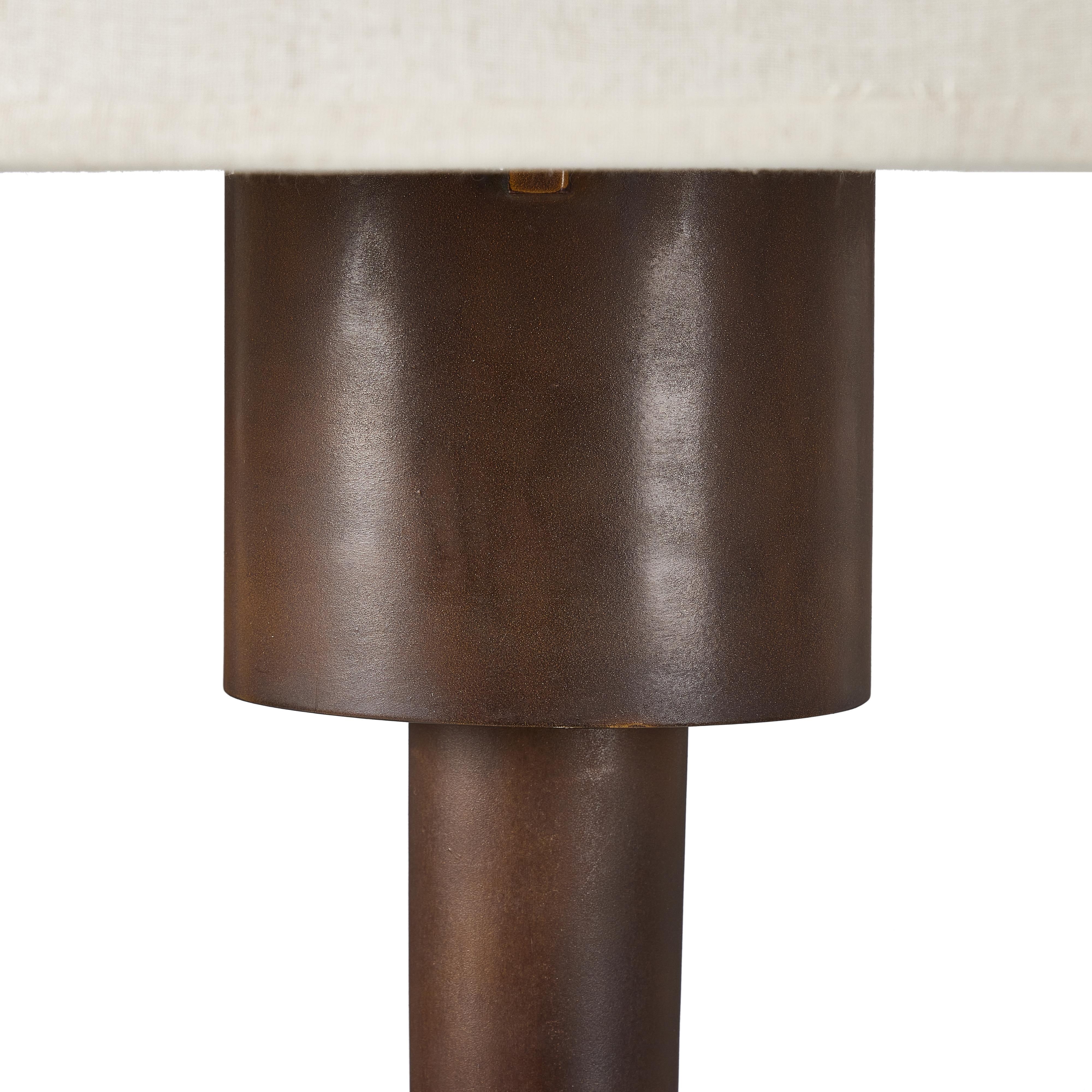 Fordham Floor Lamp-Rust - Image 5